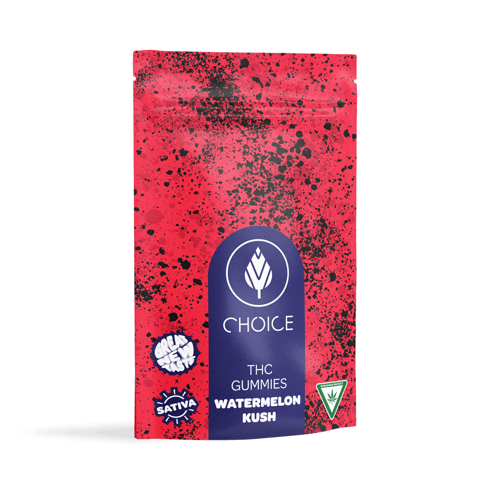 Product: Choice | Watermelon Kush | Infused Gummies | 200mg | Sativa