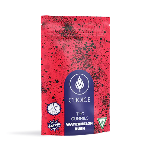 Watermelon Kush Choice Chews | 100mg-active