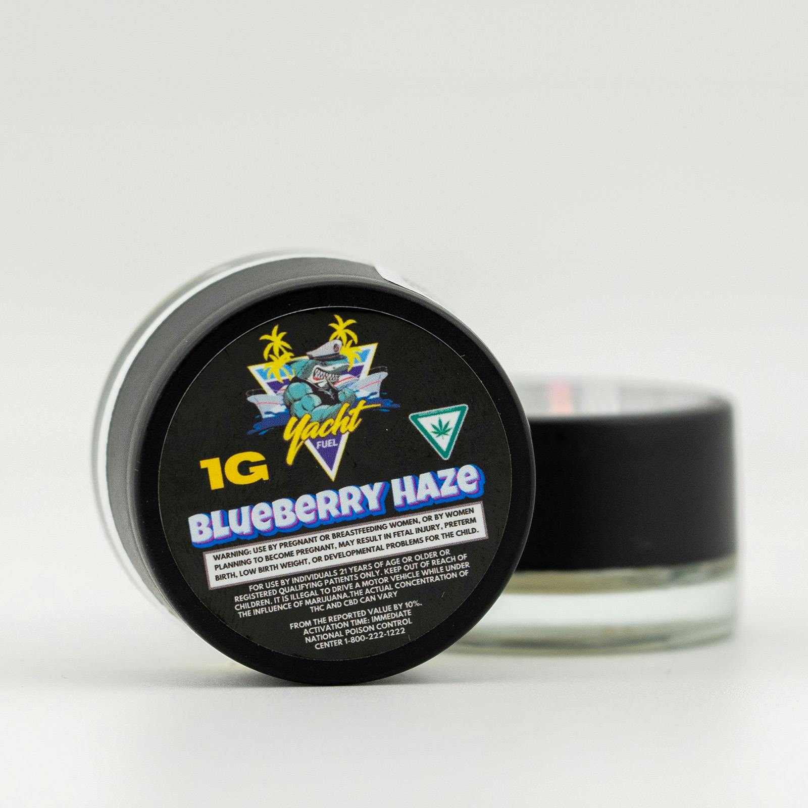 Yacht Fuel - 1g Live Resin - Blueberry Haze