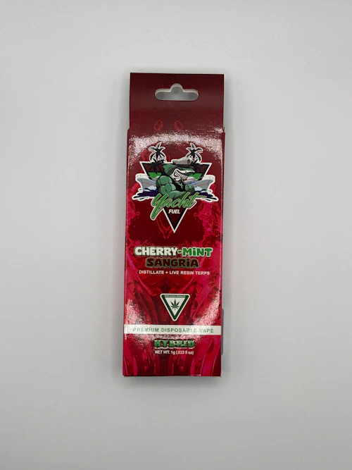 Yacht Fuel - 1g Disposable - Cherry Mint Sangria