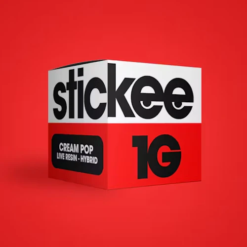 Stickee - 1g Live Resin - Cream Pop