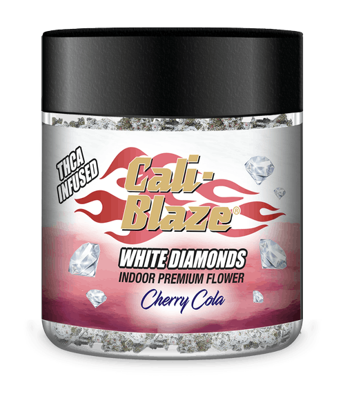 Cali-Blaze | White Diamond Frosted Flower - 3.5g - Cherry Cola