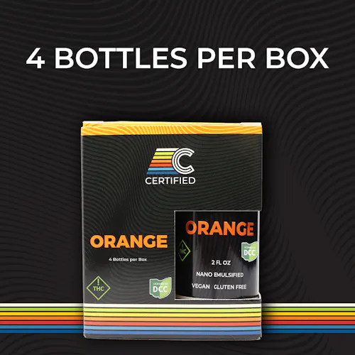 Certified Cultivators | Orange Drink | 4pack | 100mg-3
