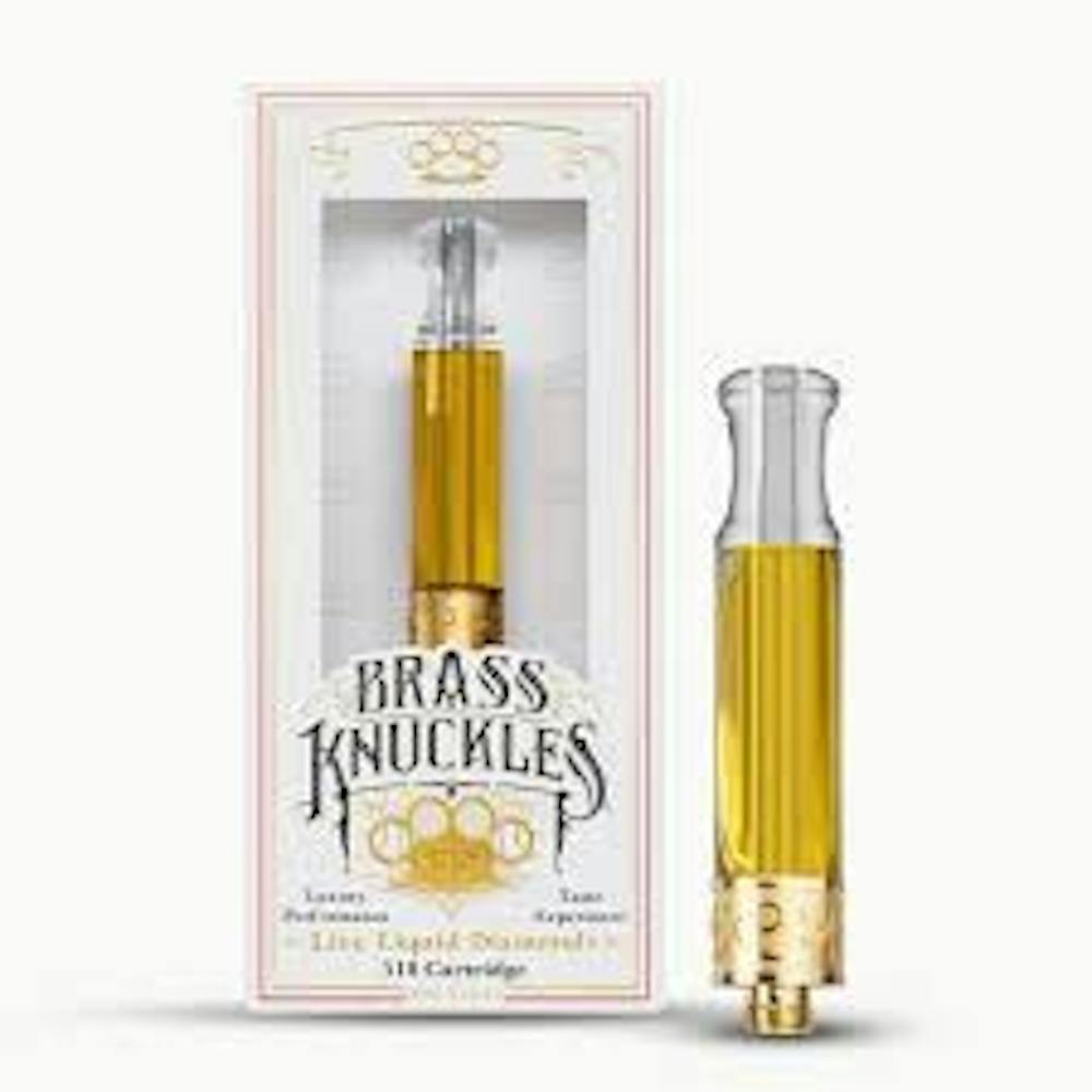 Product Disposable | Gas Face Liquid Diamonds (I/H) Brass Knuckles