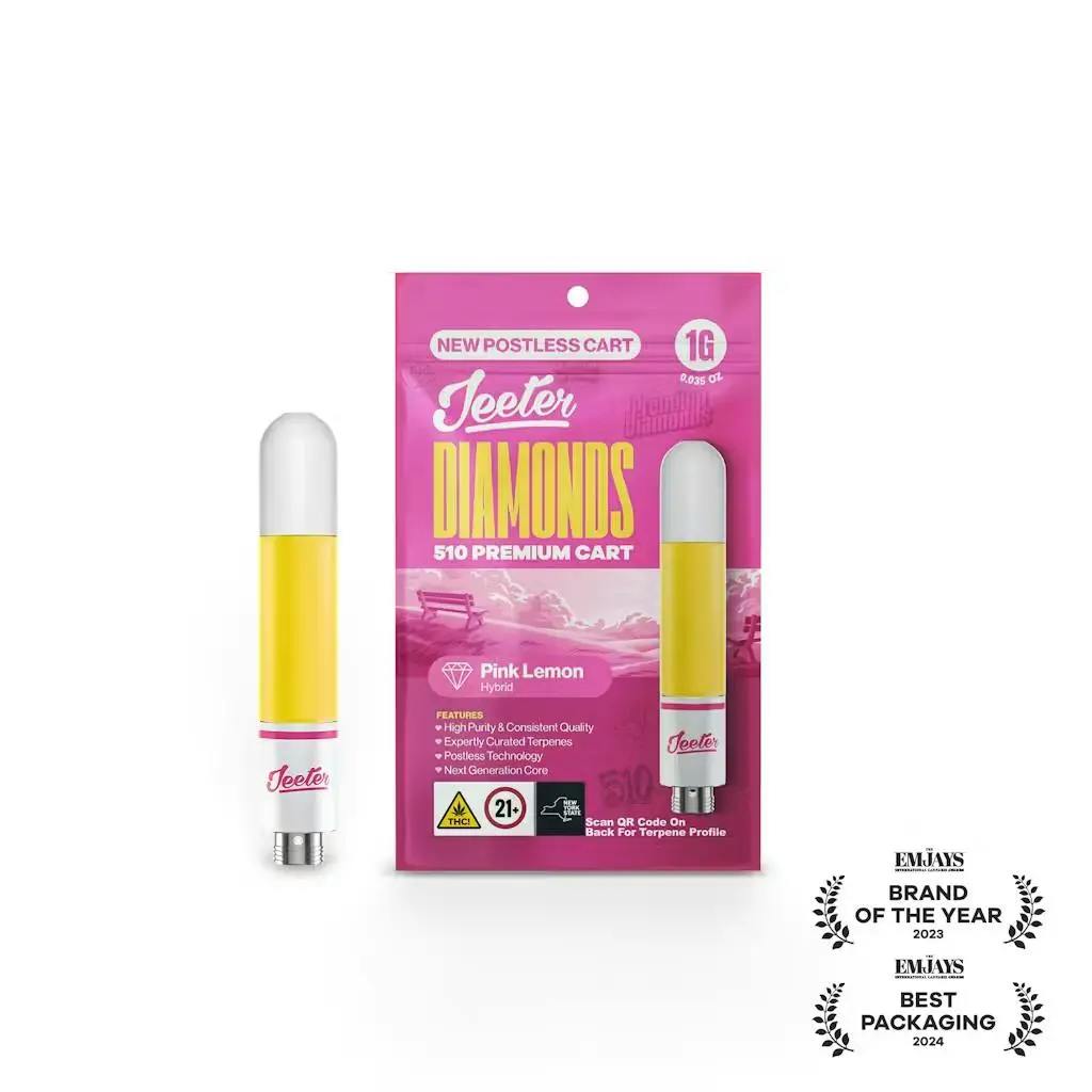 Jeeter - 1g Liquid Diamond Cart - Pink Lemon