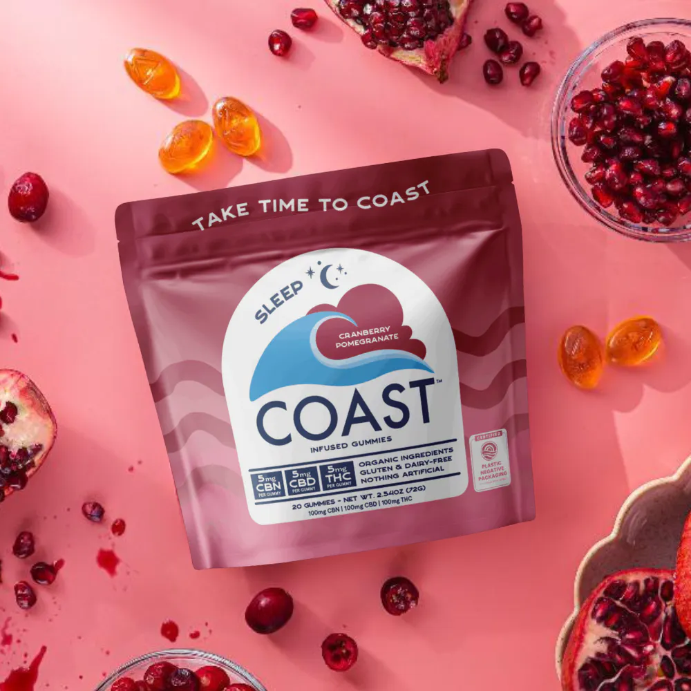 Cranberry Pomegranate | Sleep Gummy | THC:CBD:CBN - 5:5:5 | 20