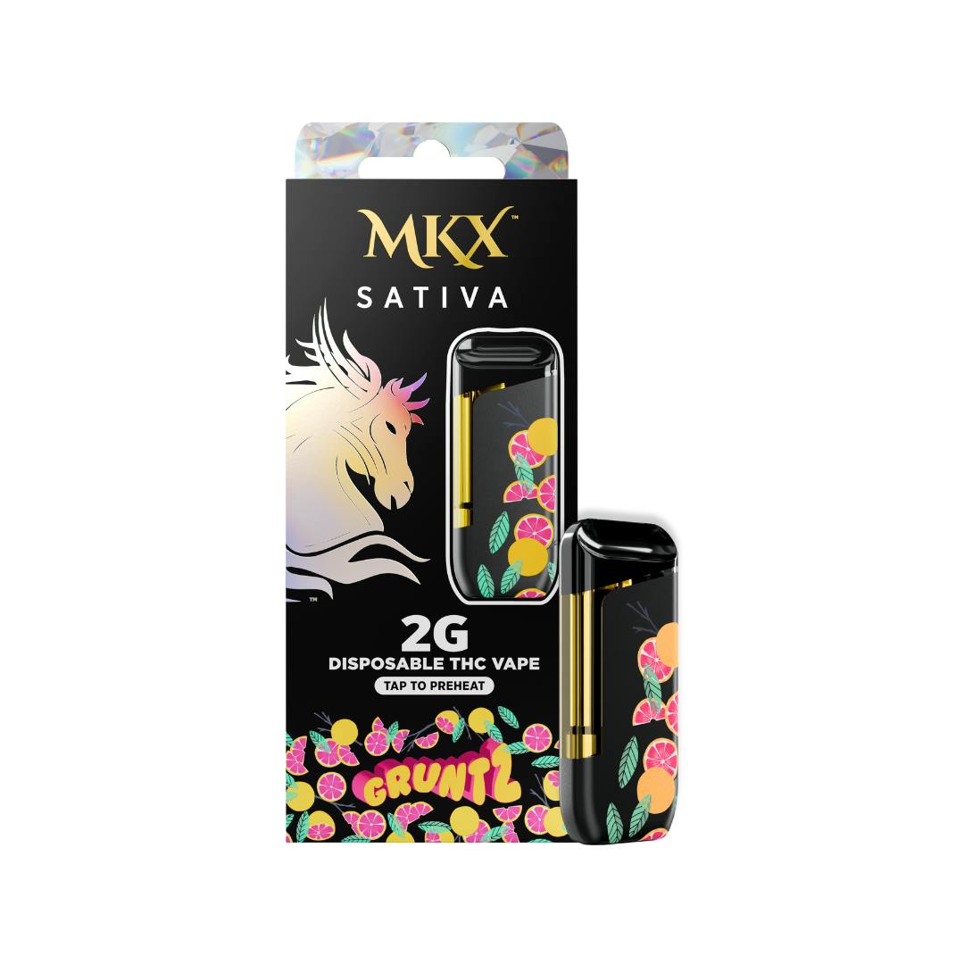 2g MKX Disposable - Gruntz 2g Disposable - Sativa