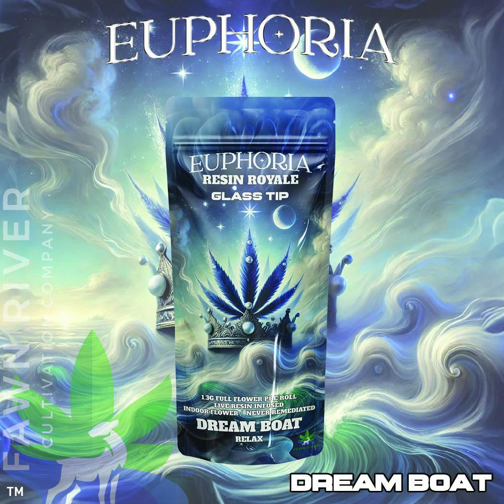 Euphoria - 1.3g Live Resin Infused Preroll - Dream Boat