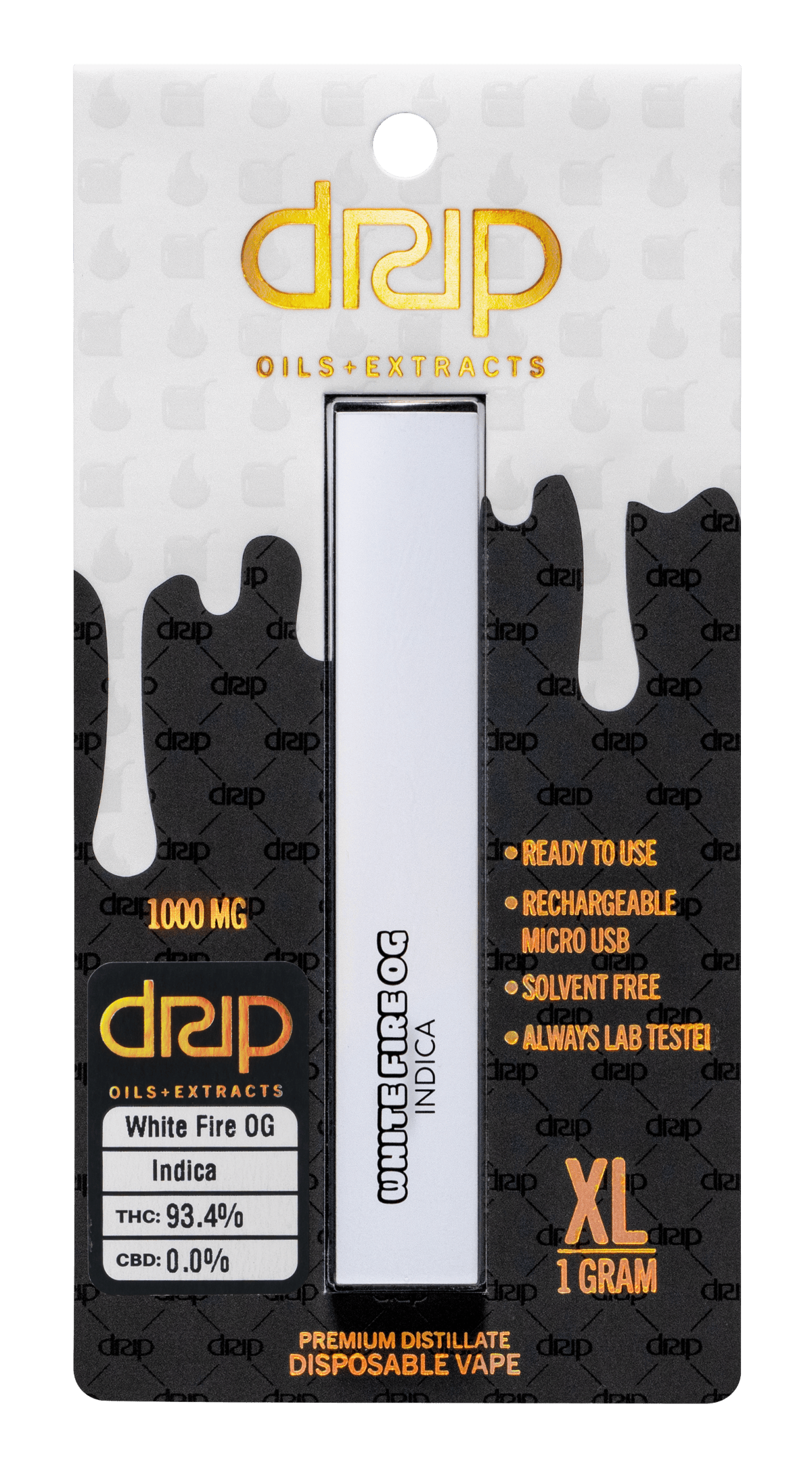 White Fire OG | Disposable Pen | 1g - Story Cannabis