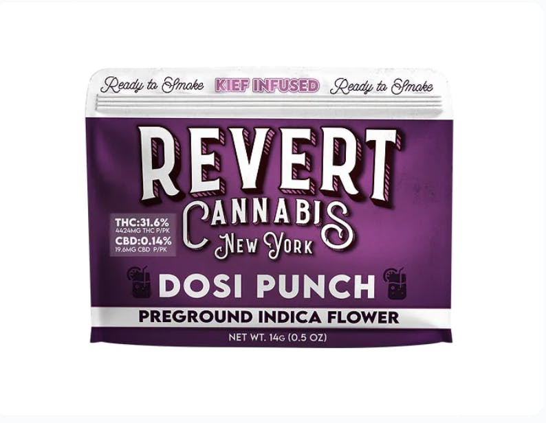 Flower | Revert Cannabis | Ground Flower | Dosi Punch | 14g
