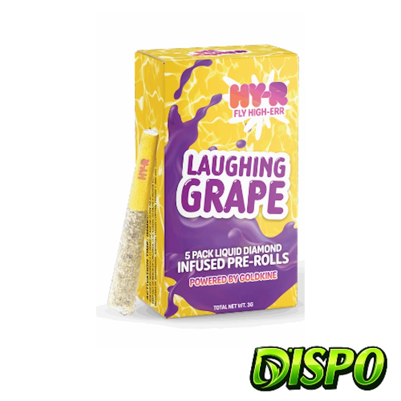 Hy-R - Laughing Grape Infused 5pk Pre-Rolls