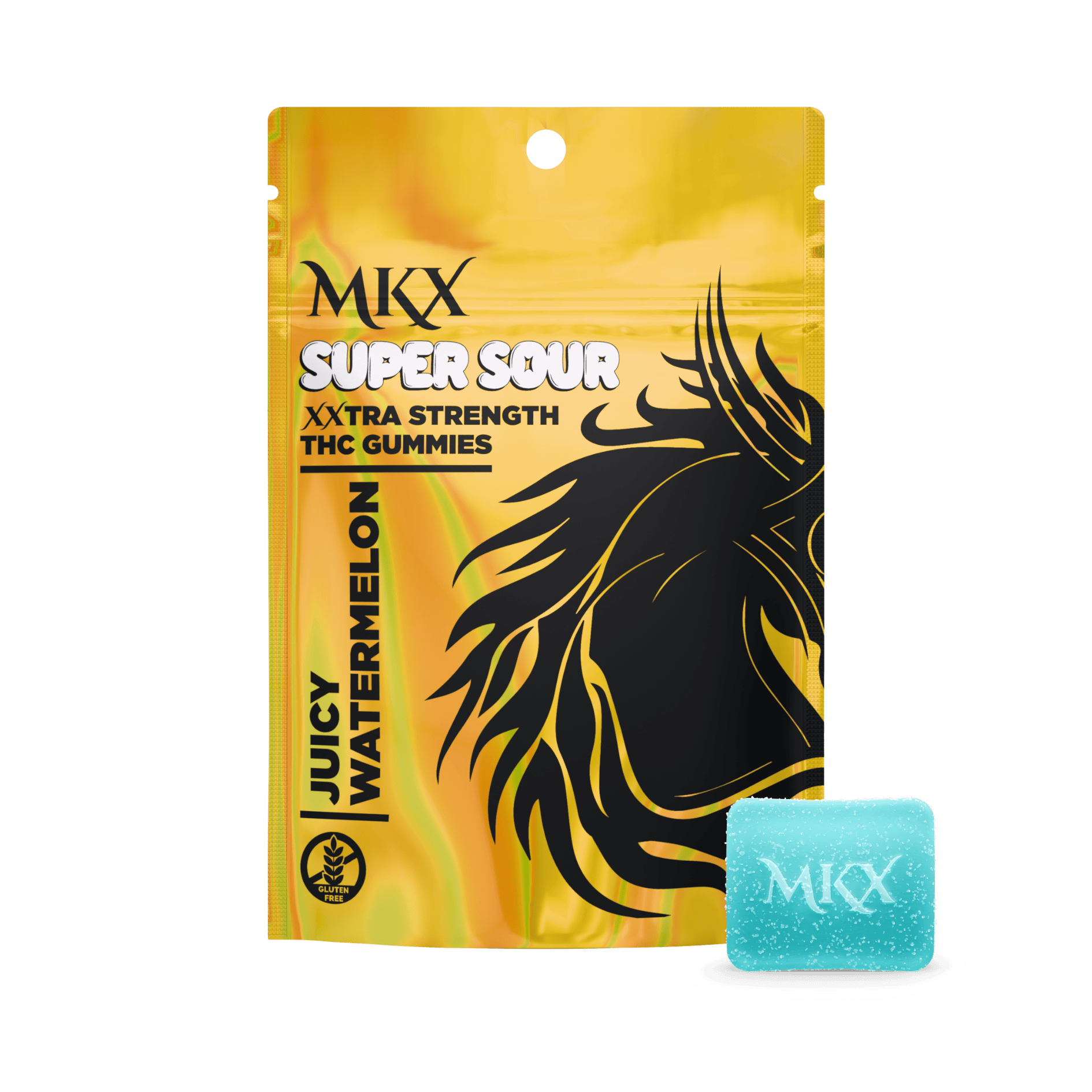 MKX - 200MG SUPER SOUR Gummies - Watermelon