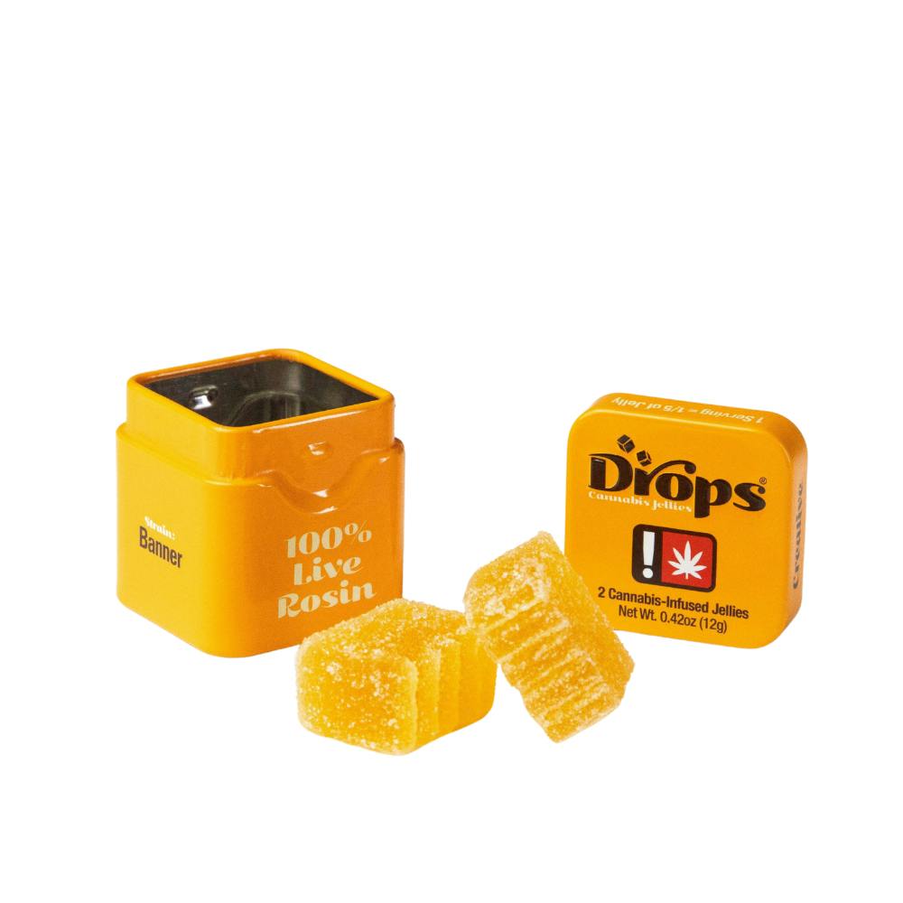 Drops - Orange 100mg (2pc)