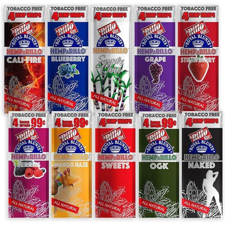 Hemparillo: Bubblegum - 4pk Wraps