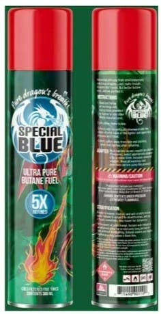 Product: Special Blue Butane 300mL | LuvBuds