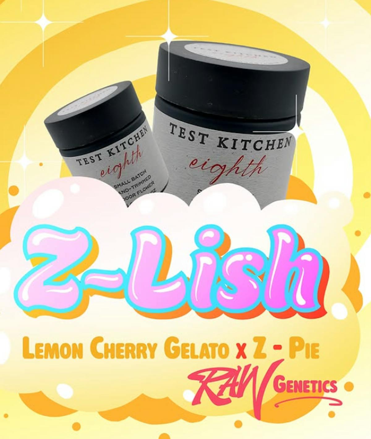 Test Kitchen | Z-Pie X Lemon Cherry Gelato | 3.5G 1/8oz Flower