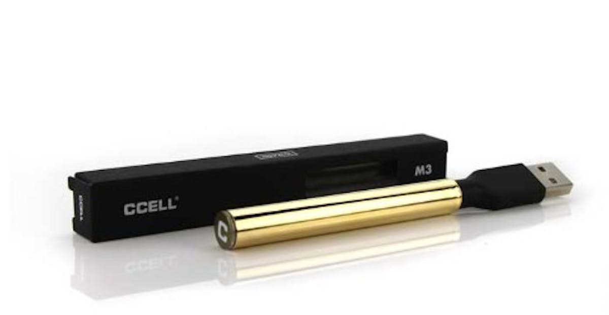 image of CCell M3 Vape Pen Battery - Gold