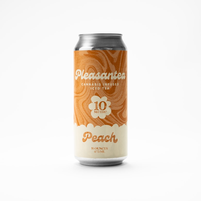 Pleasantea - Peach 10mg THC Tea