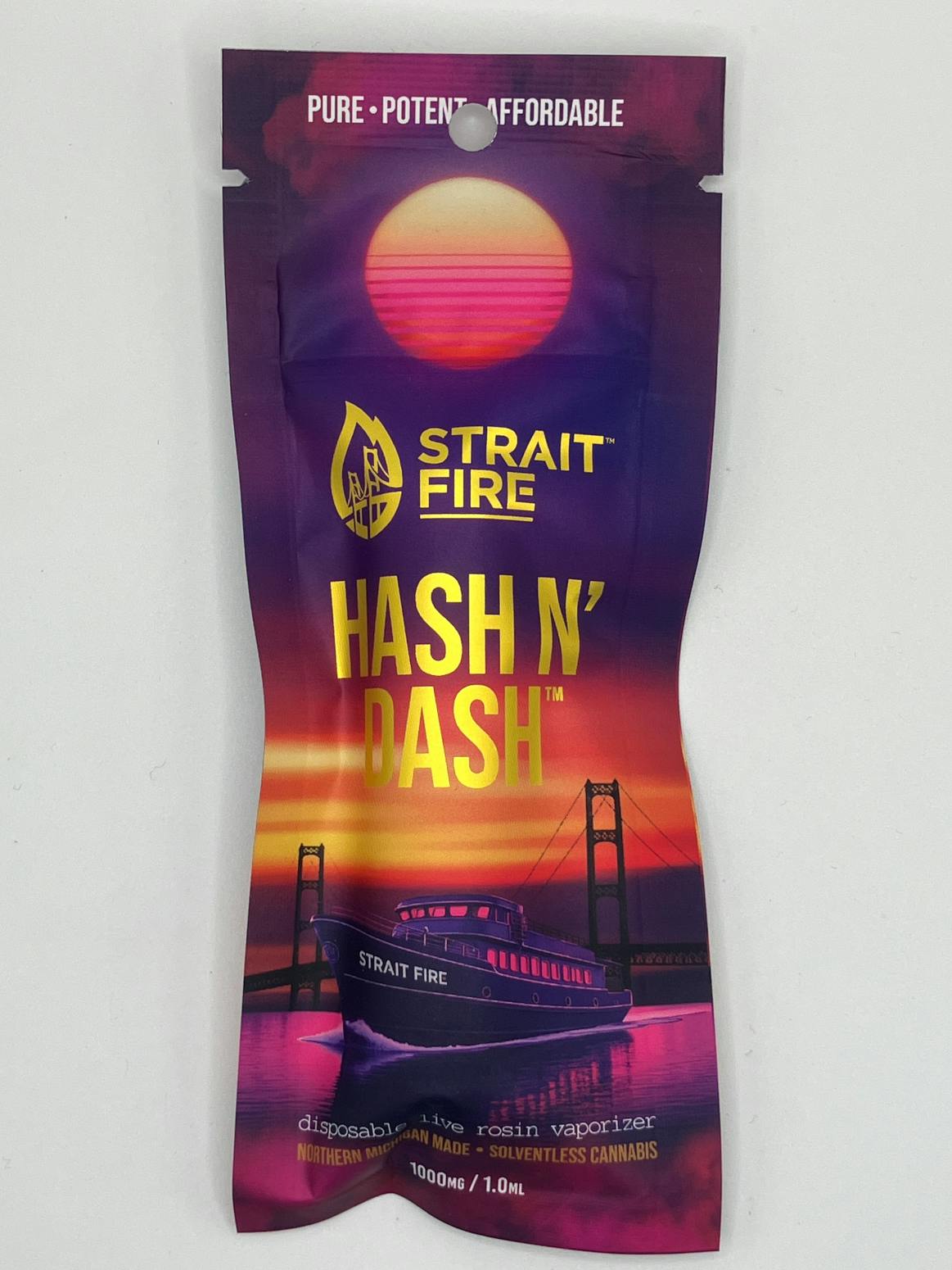 Strait Fire | Live Rosin Disposable - 1g - Sour Diesel