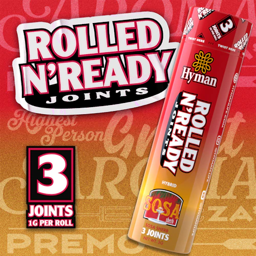 Hyman - 3-Pack 1g Prerolls - Sosa Sherb
