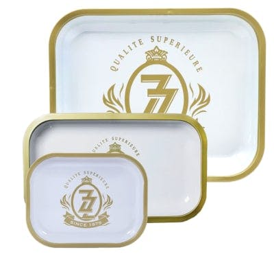 Zig Zag Metal Rolling Tray - Original Mini | HiBuzz - Financial