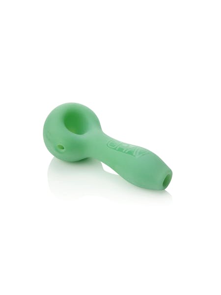 GRAV Sandblasted Spoon 4" Hand Pipe - Mint