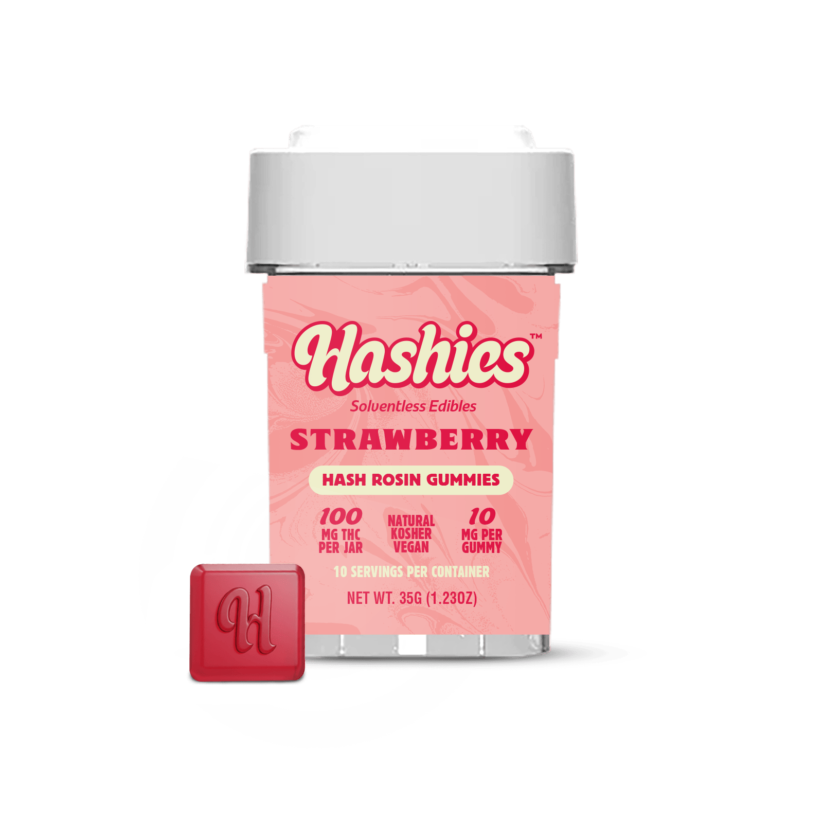 Peach | 10pk | 10mg | Hash Rosin Infused - The Flowery NY