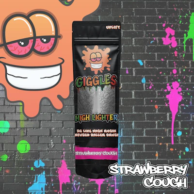 Giggles - 2g Live Rosin Baller Brush - Strawberry Cough - CONCENTRATES by Giggles at King of Budz