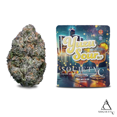 Society C - 3.5g Prepack - Yuzu Sour - FLOWER by Society C at King of Budz