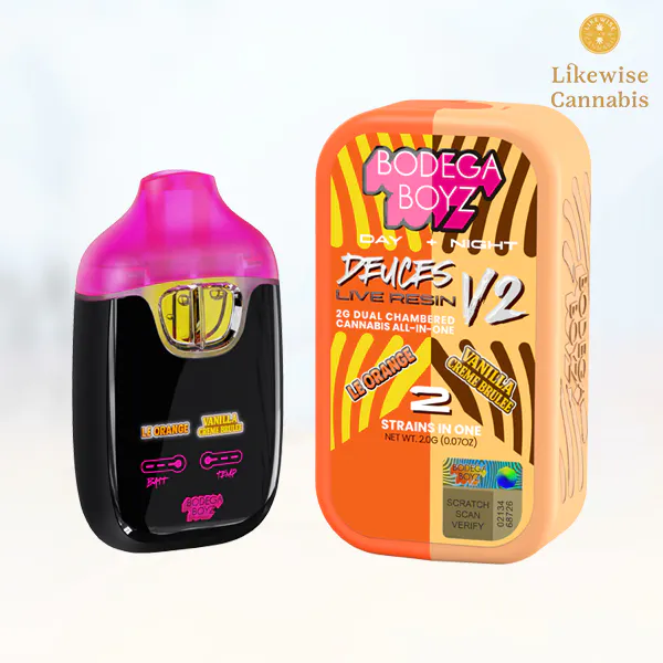 LE ORANGE X VANILLA CREME BRULEE 2G LIVE RESIN DUAL STRAIN