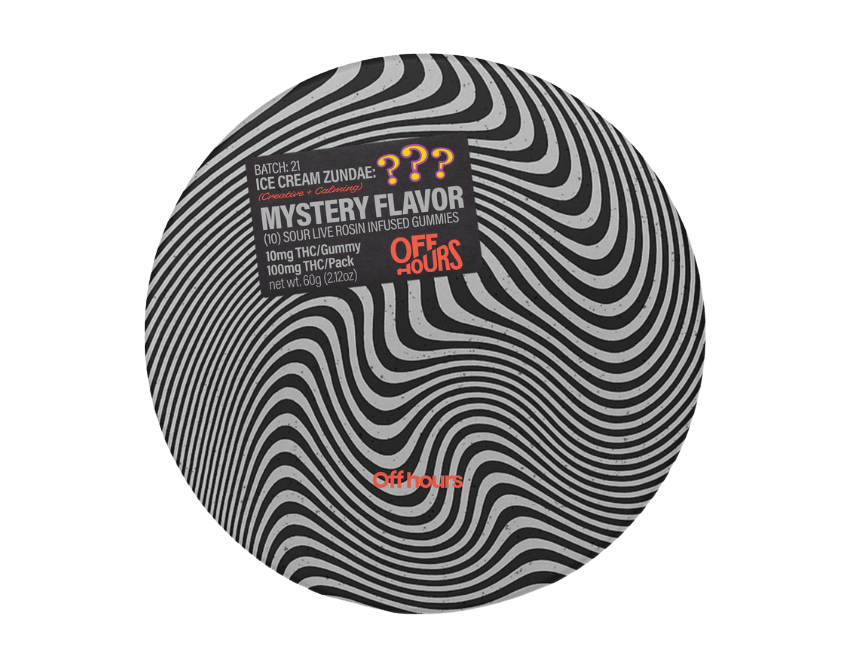 Mystery Flavor | Ice Cream Zundae | Live Rosin | 10pk