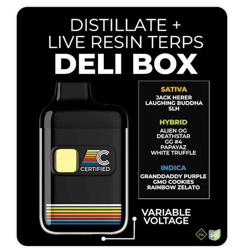 White Truffle – LRT Deli Box | 1g Distillate Disposable-1