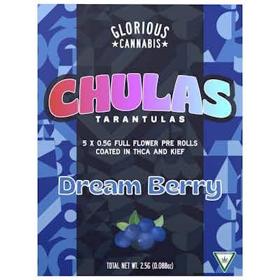 Product: Glorious Cannabis Co. | Dream Berry Chulas Kief Infused Pre-Roll 5pk | 2.5g