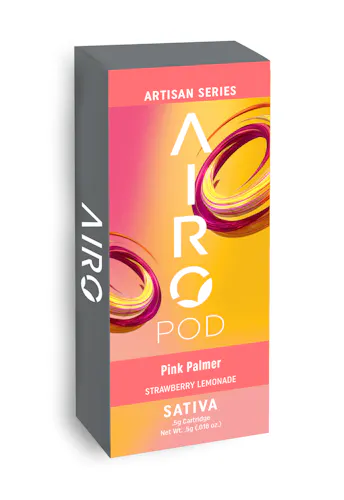 Airo Pro Pink Palmer Cartridge 0.5g-active