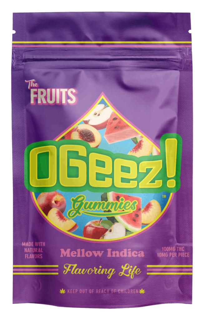 OGeez Mellow The Fruits Gummies