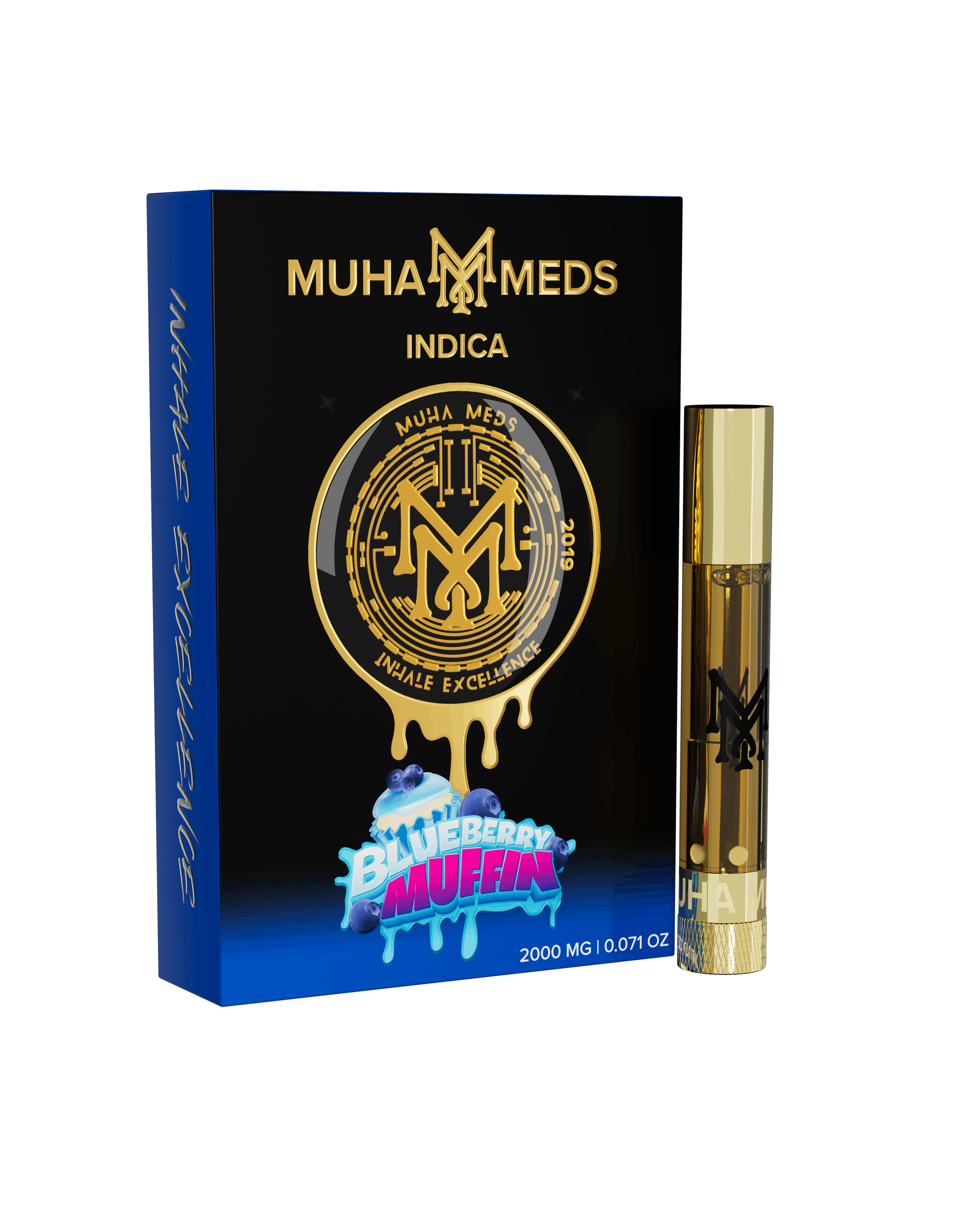 Muha Meds | Blueberry Muffin Cartridge | Grand Rapids, MI Dispensary | My  Dispensary