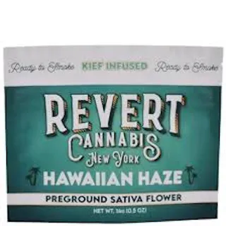 REVERT | HAWAIIAN HAZE | 14 GRAMS KIEF INFUSED PREGROUND FLOWER