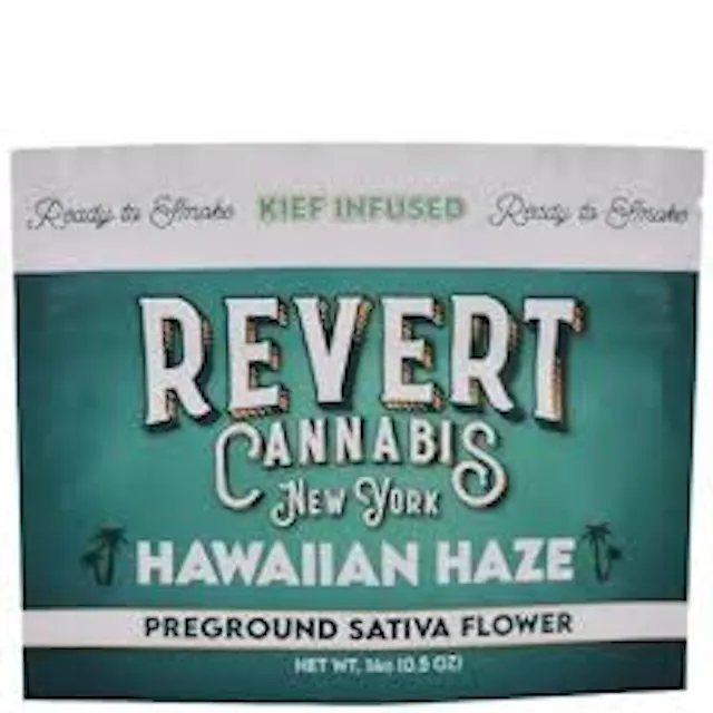 REVERT REVERT | HAWAIIAN HAZE | 14 GRAMS KIEF INFUSED PREGROUND FLOWER