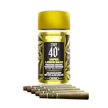 Stiiizy - 5-Pack .5g Live Resin Infused Blunts - Super Lemon Haze