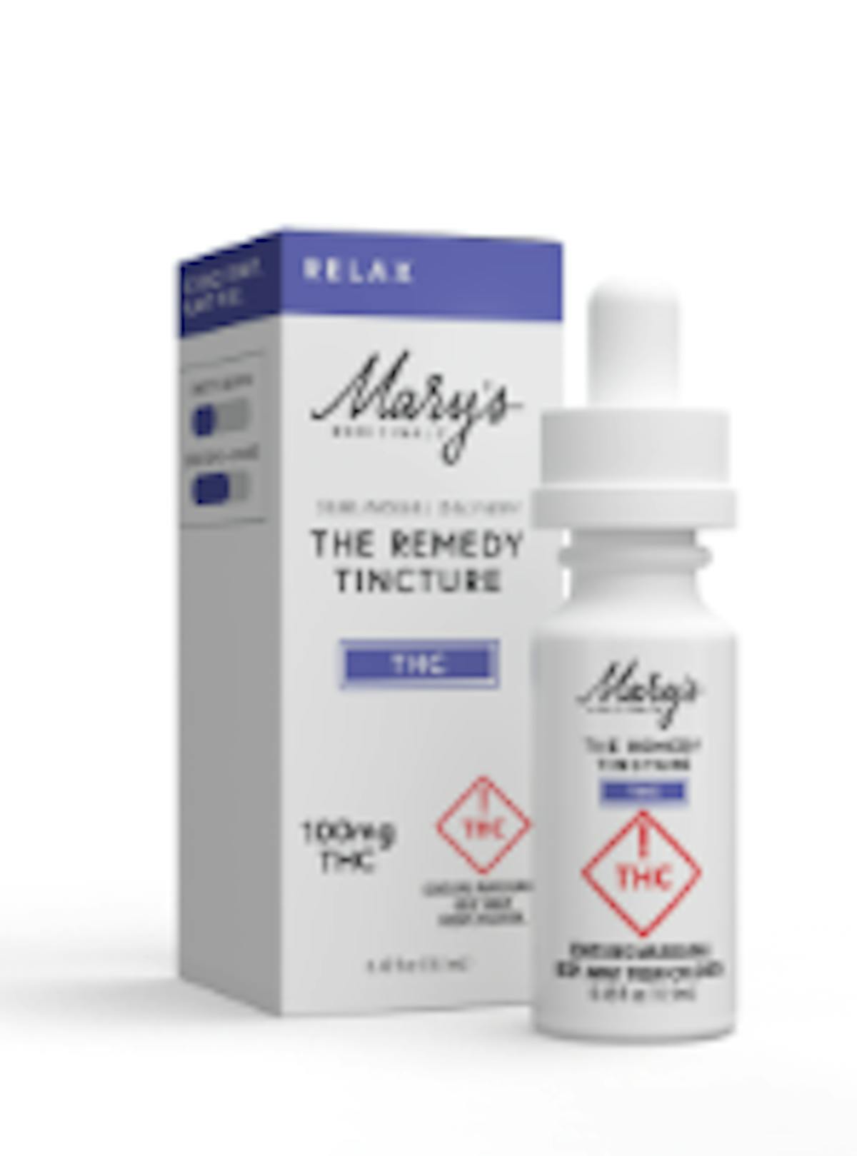 Photo of Mary’s Medicinals – Remedy Tincture – Relax (THC) 100mg