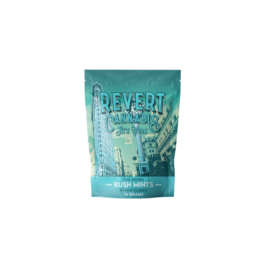 Revert Cannabis NY Kush Mints Hybrid 14g Flower Revert