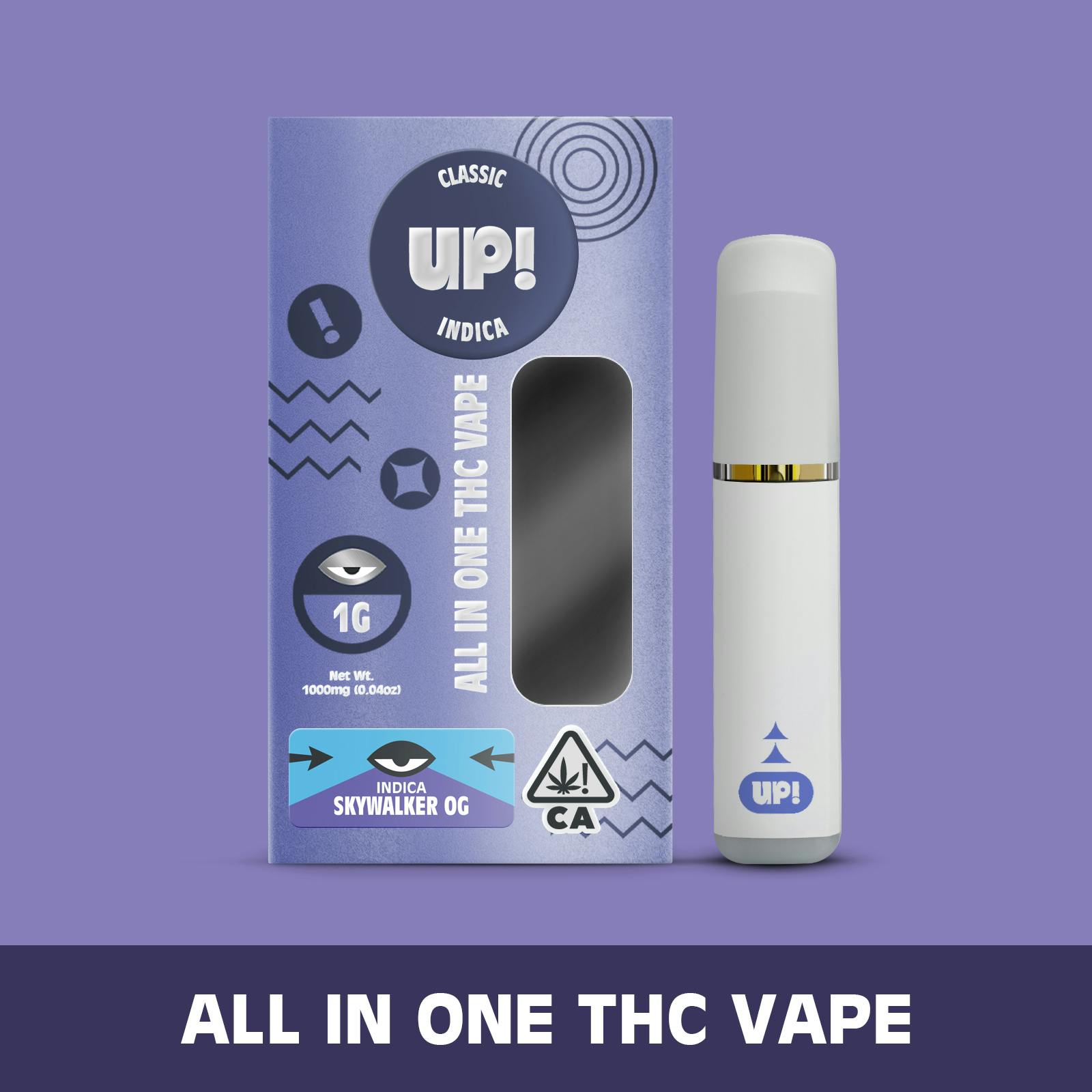 UP! - Skywalker OG (Indica) Classic All-In-One Vape