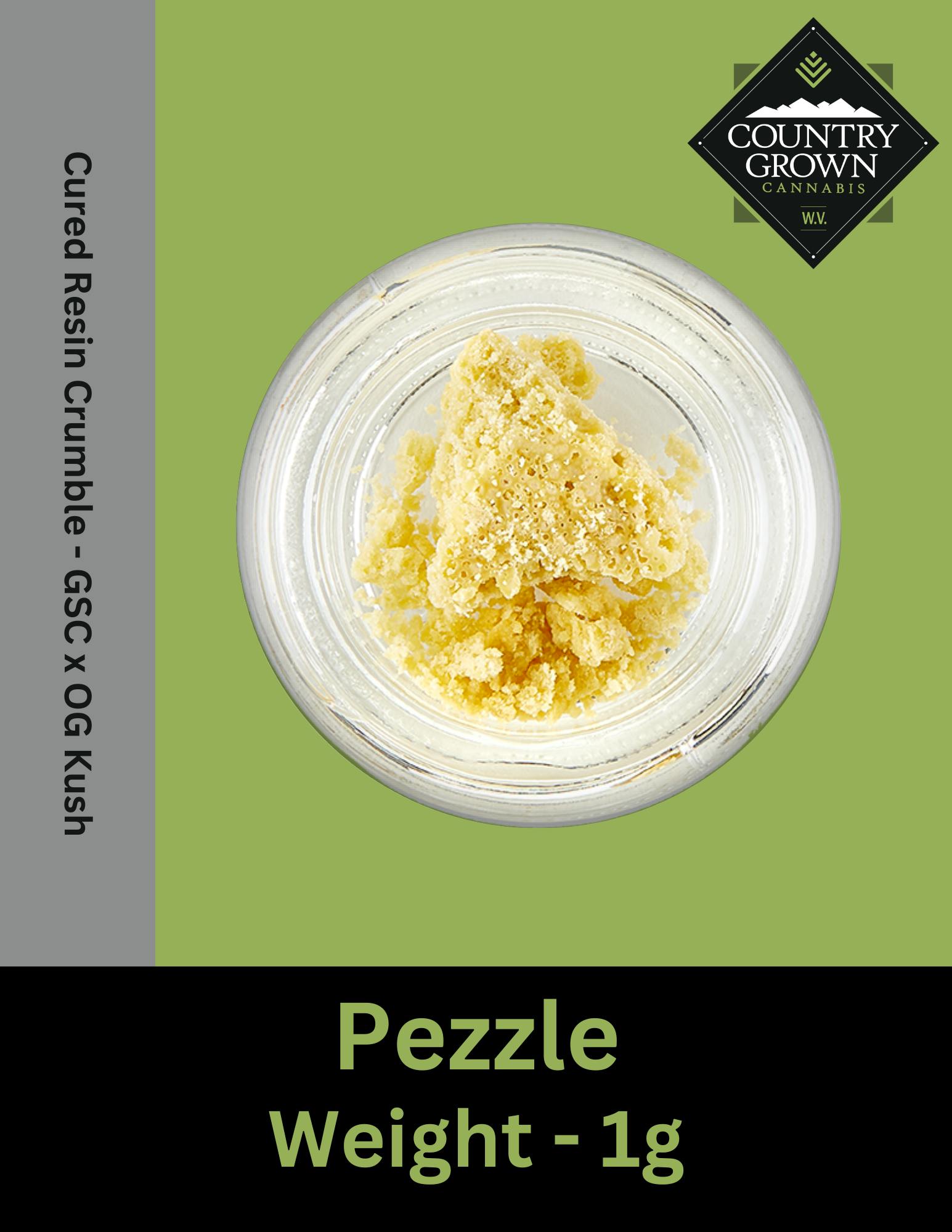 Pezzle Cured Resin Crumble