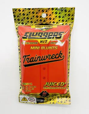 Product Infused Mini Blunts | Trainwreck (S) | Juiced 5pk | Sluggers