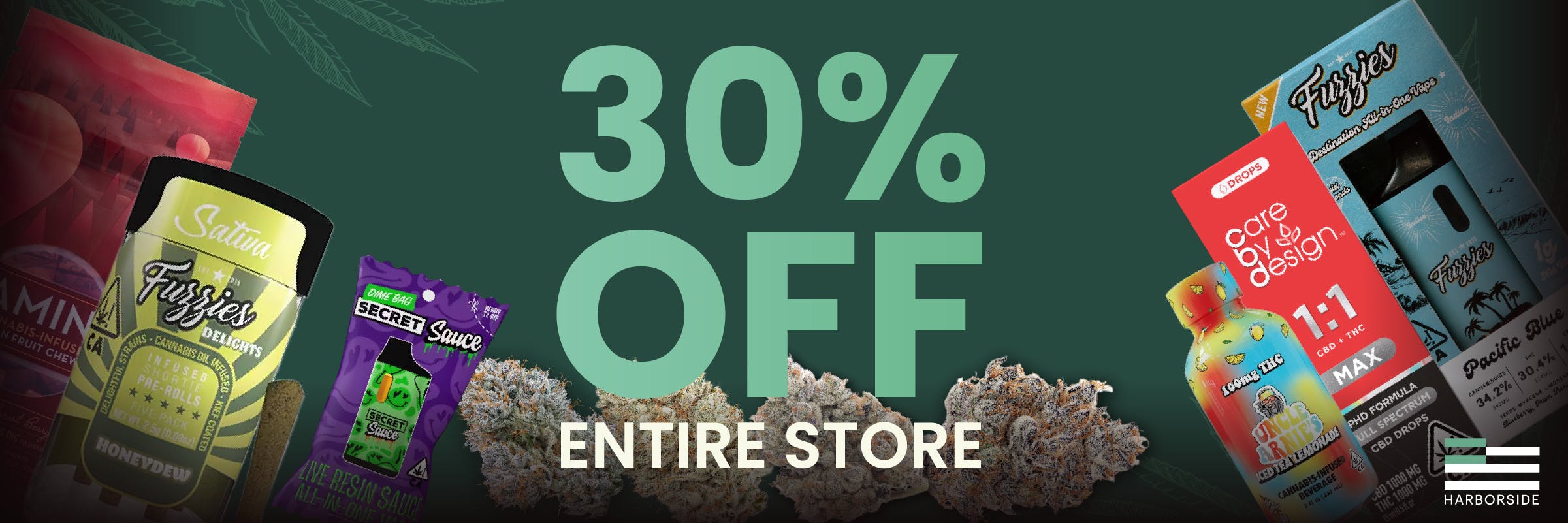 Harborside Oakland Dispensary storefront or retail location in Oakland, CA