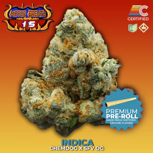 Certified: Motorbreath 15 –  Preroll 1g-active