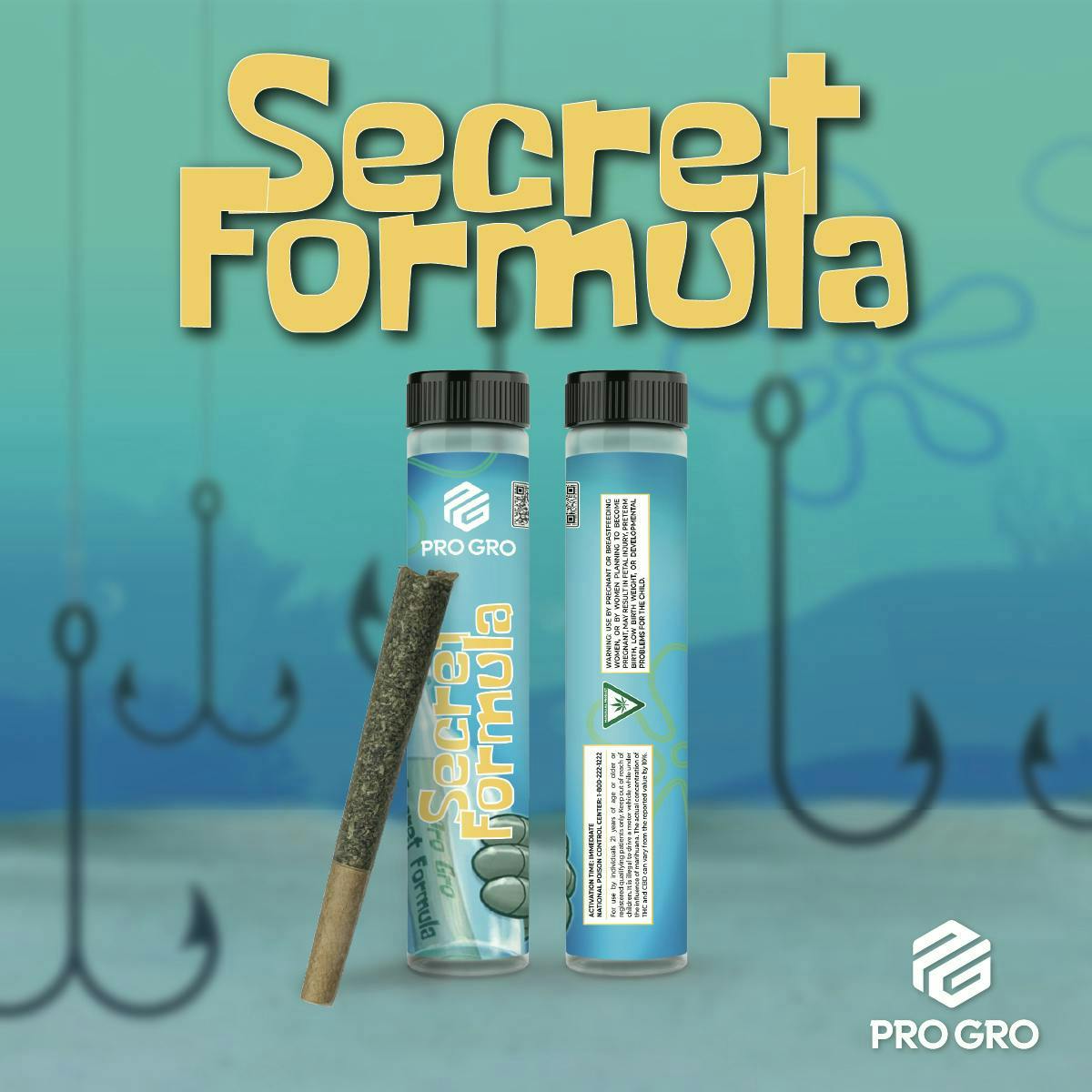 Pro Gro - 1g Preroll - Secret Formula
