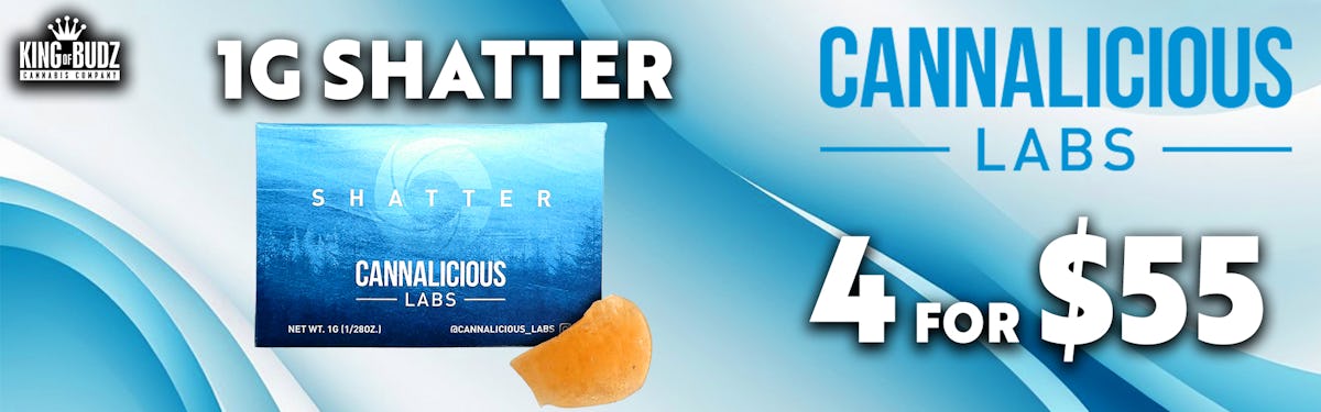 Cannalicious Shatter 4/$55