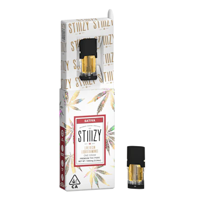 Stiiizy - 1g LQD Cartridge - Green Crack