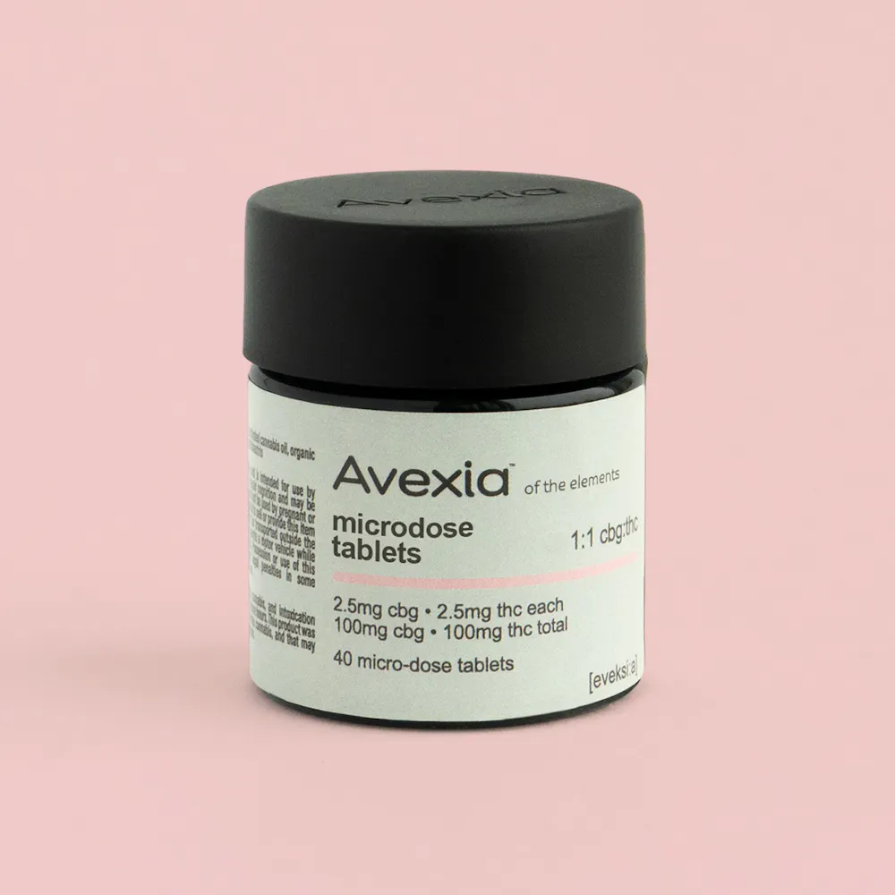 Product VE Avexia Tablets - Ascend 40 pk 1:1 THC:CBG 100mg